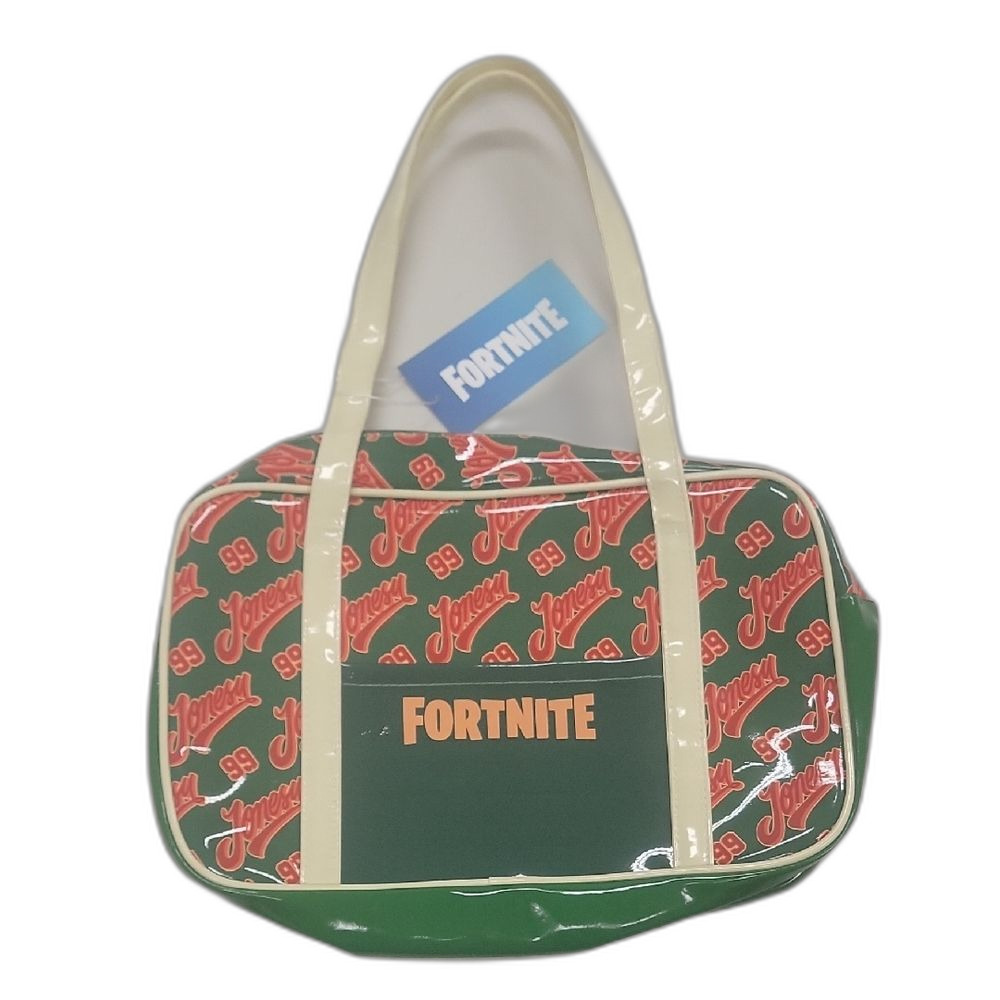 Fortnite Green Cream Tote Bag Gaming